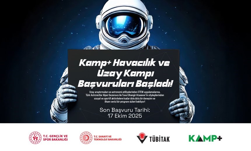 KAMP+ Havacılık ve Uzay Kampı Başvuruları Başladı